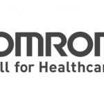 Omron Healthcare logo bw