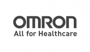 Omron Healthcare logo bw